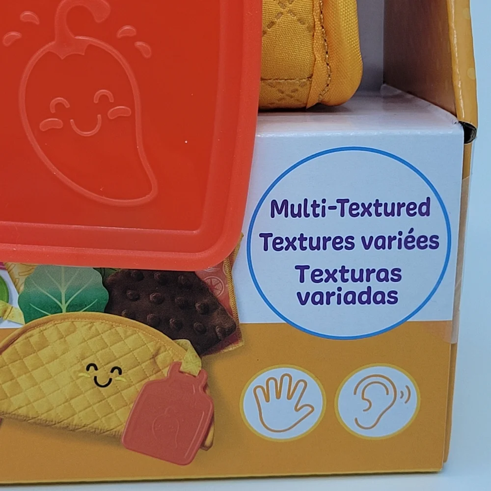 Melissa & Doug Soft Taco Play Set Bright Colors Sensory Infant Gifts 6mo+ NEW